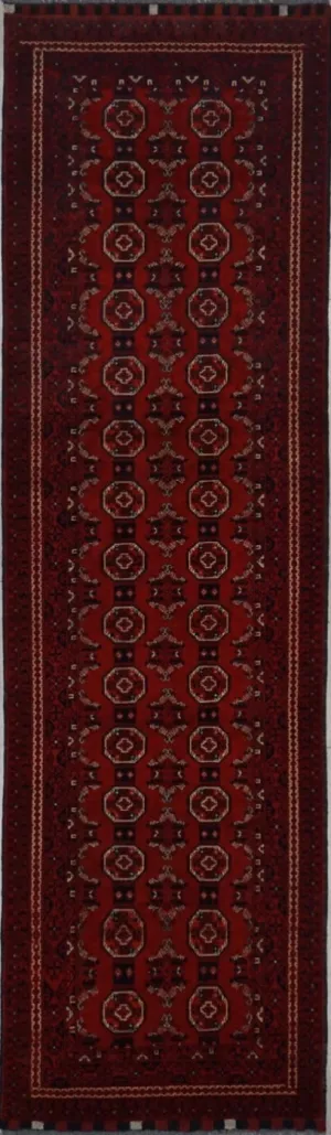 Afghanistan  Turkman Hand Knotted Wool 3x10