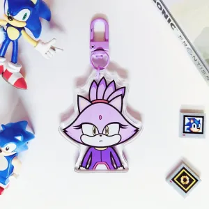 Blaze Acrylic Keychain