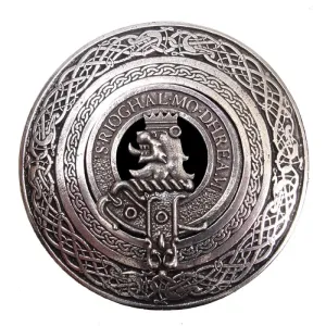 Clan Crest Buckle Circle A-L