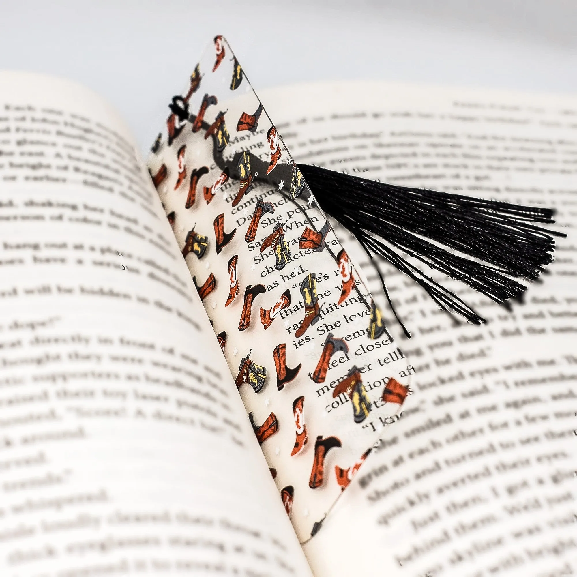 Cowboy Boots Bookmark