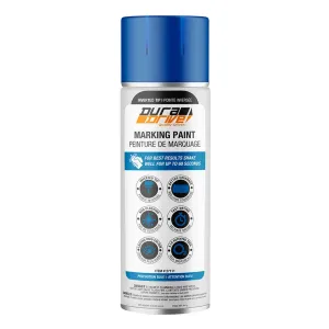 DuraDrive 16 oz Aerosol Precaution Blue Inverted Marking Spray Paint