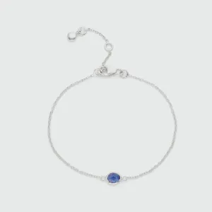 Hampton Sapphire & Sterling Silver Bracelet