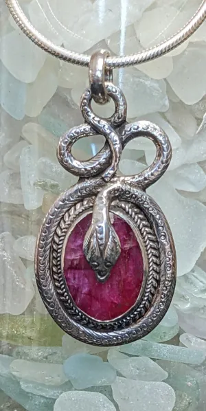 Intriguing Ruby Pendant