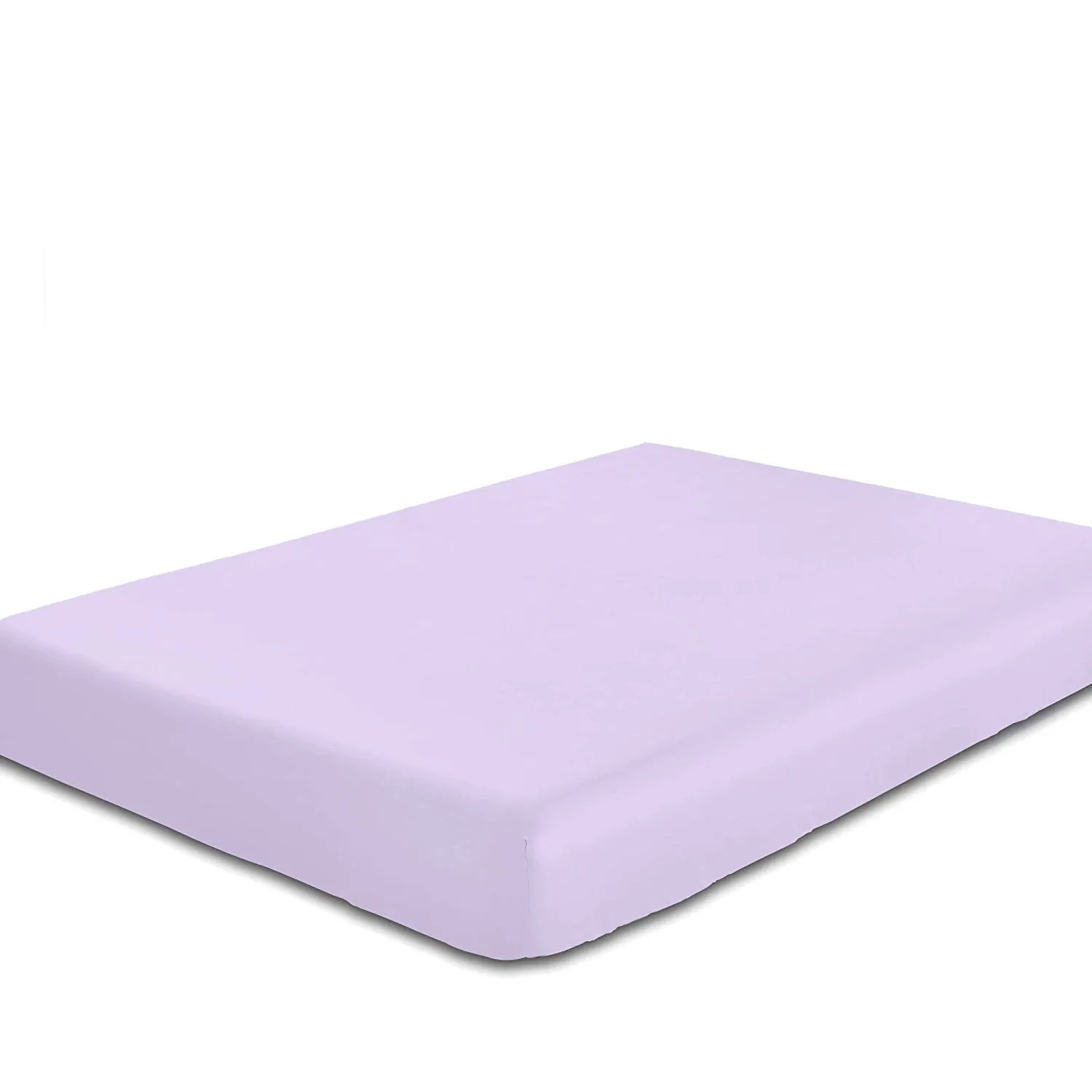 Rest Super Soft Super King Flat Sheet 240x260cm-Lt Purple