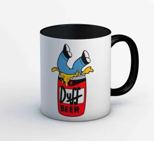 The Simpsons Mug - Duff Beer