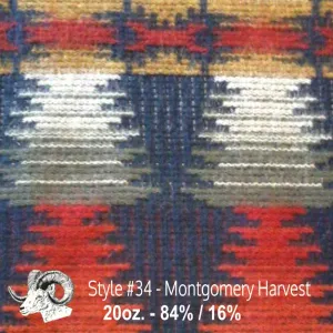 Wool Fabric By The Yard - 34 - Montgomery Harvest